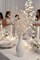 14" Christmas Berry Mixed Spray – Pearl White Artificial Holiday Floral Pick for Crafts & Décor 36-Pack